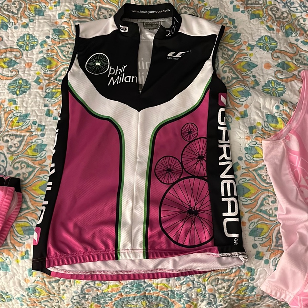 Cute biking jersey size can